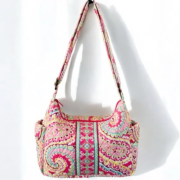 Vera Bradley Multicolor Quilted Sling Bag s-l400.jpg main image 3